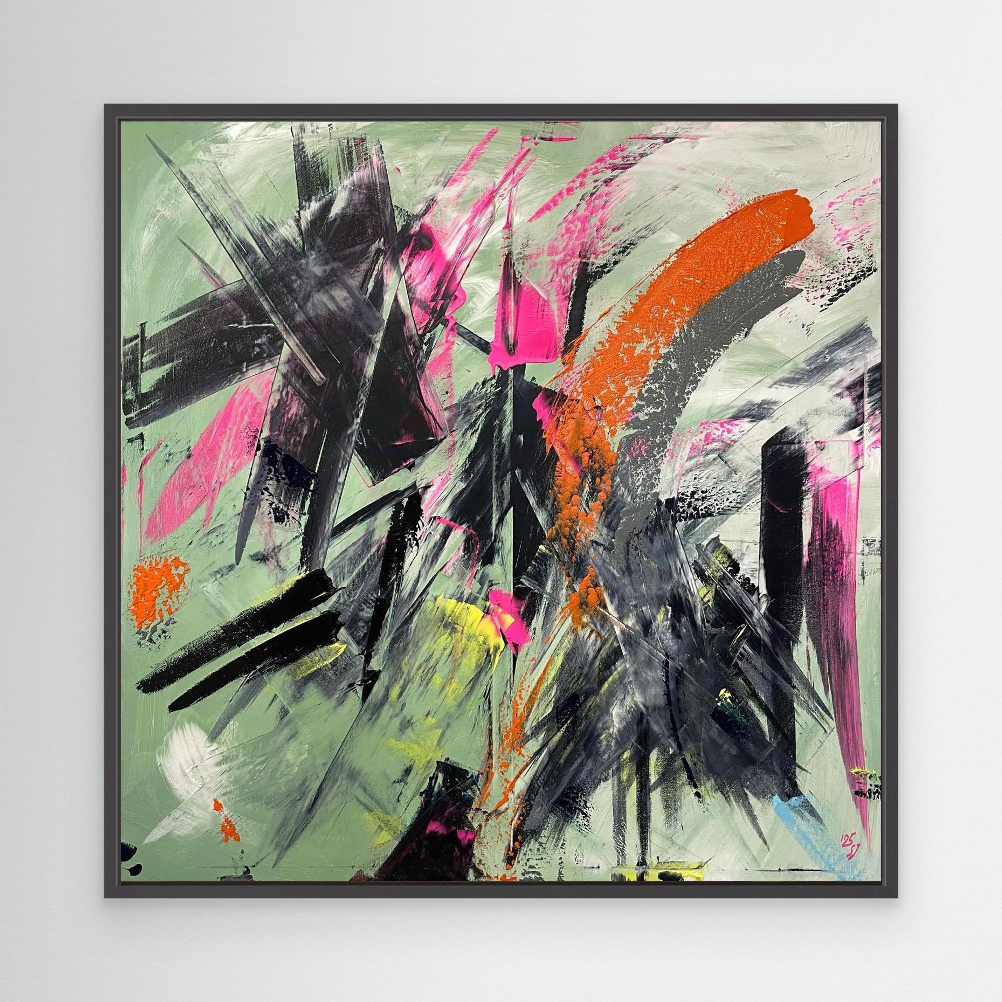 The active robot and its crow