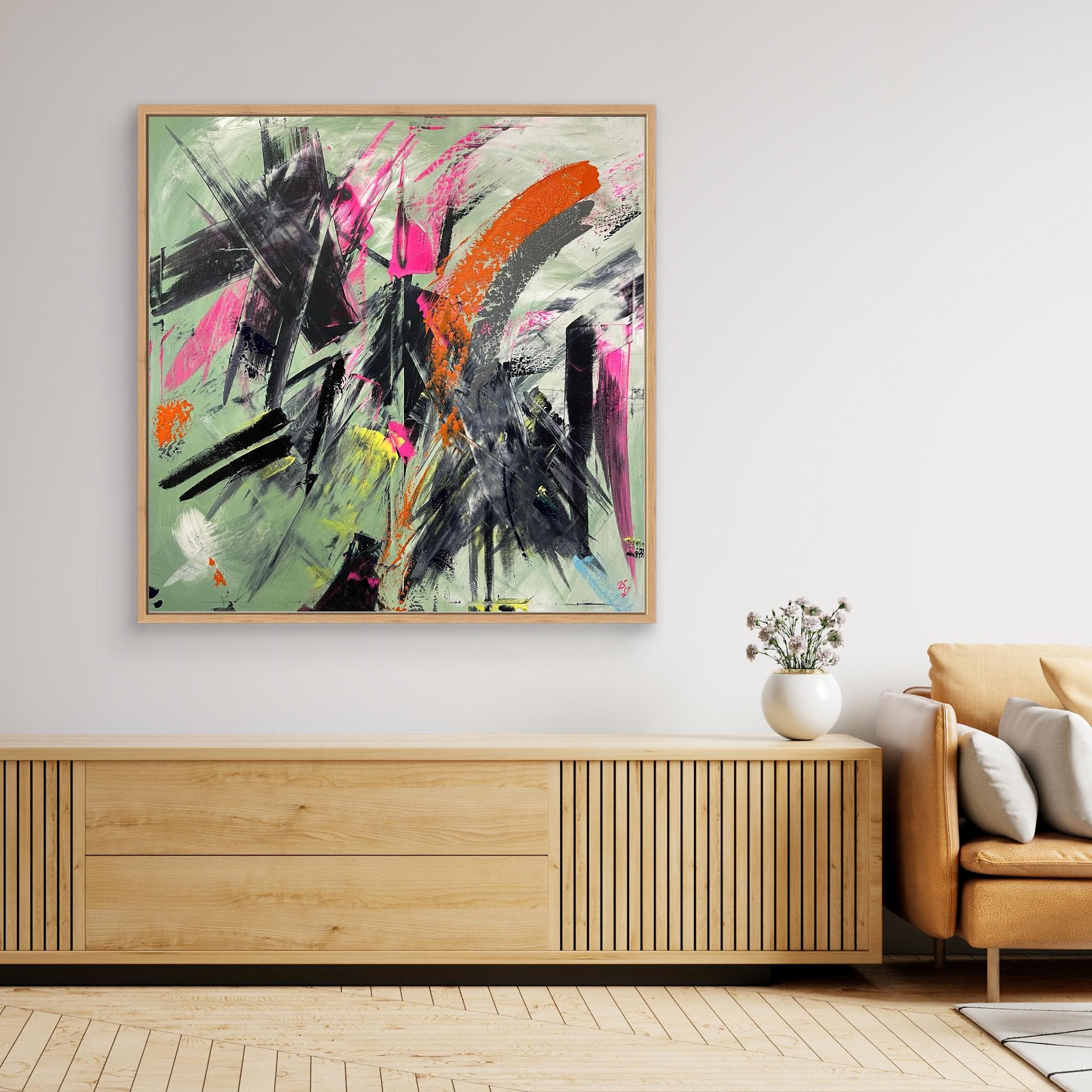 The active robot and its crow