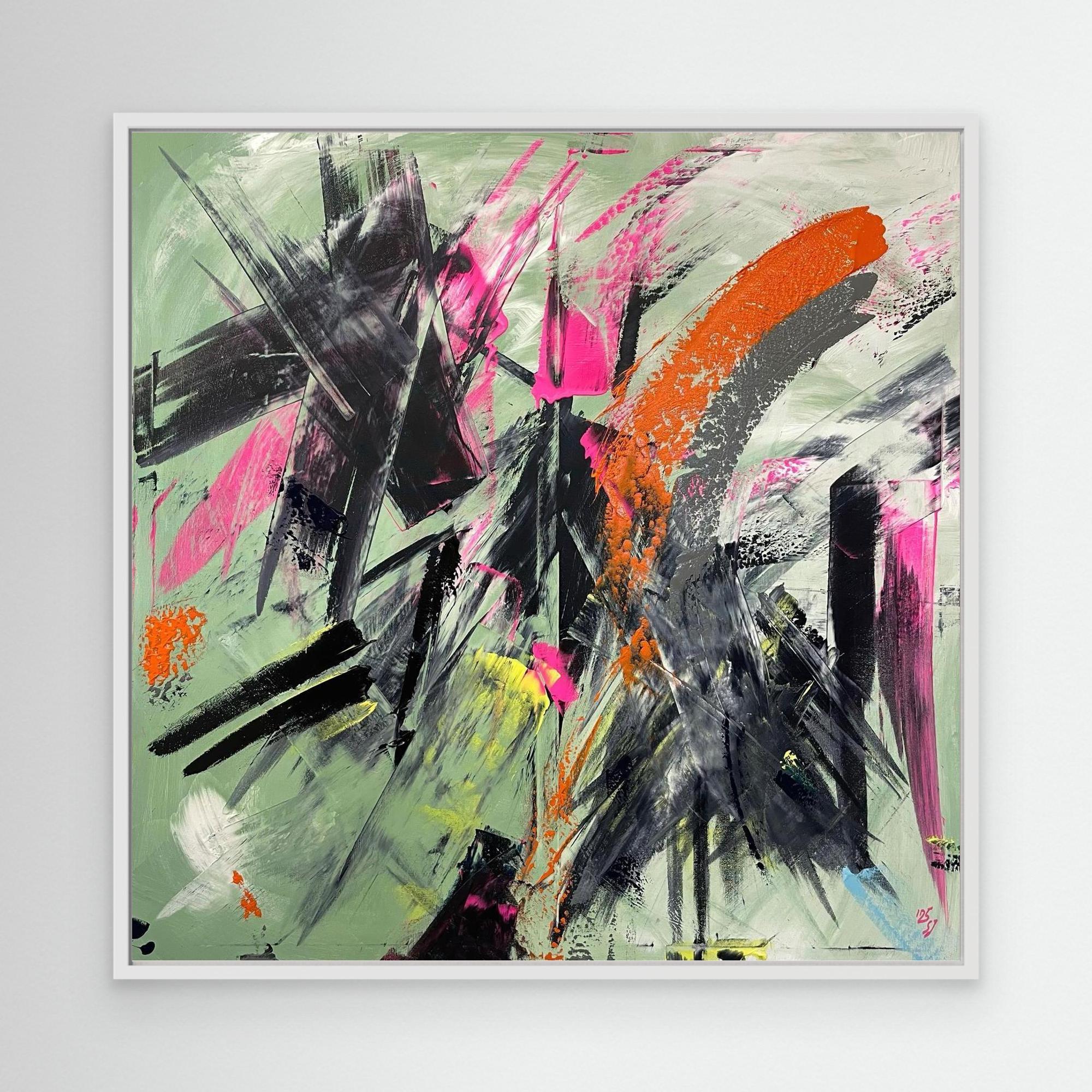 The active robot and its crow